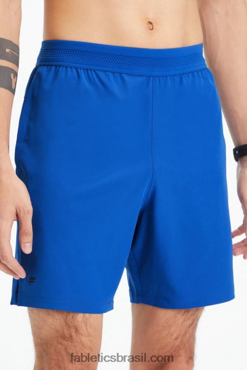Fabletics raça azul 420HR3332 o curto fundamental 163 homens