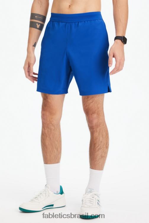 Fabletics raça azul 420HR3332 o curto fundamental 163 homens