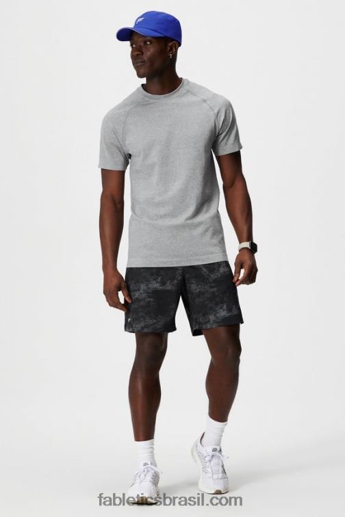 Fabletics ruído ambiente preto 420HR3193 o curto fundamental ii 144 homens