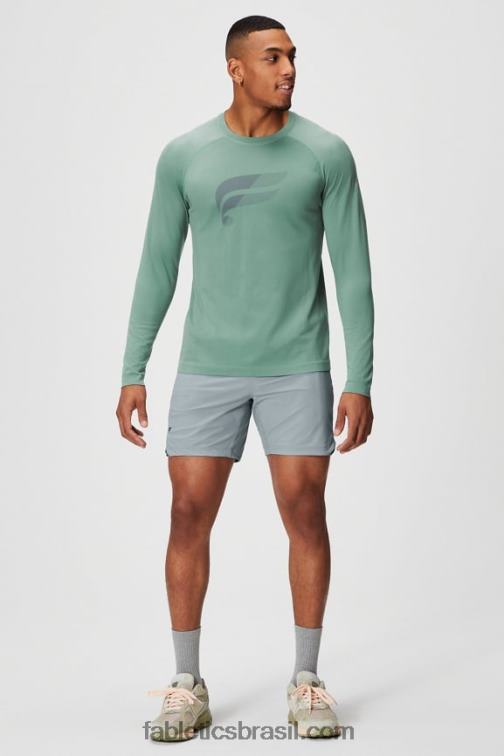 Fabletics sombra cinza 420HR3257 aquele baixinho 157 homens