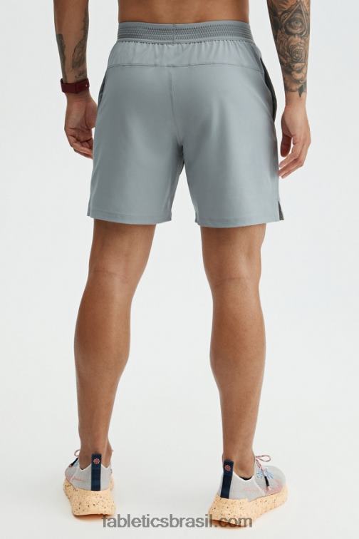 Fabletics sombra cinza 420HR3327 o curto fundamental (alinhado) homens