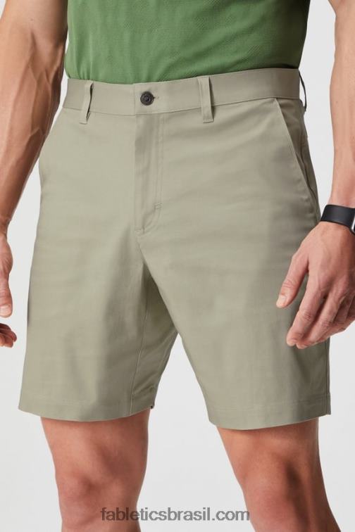 Fabletics taupe fresco 420HR3300 o short chino lateral alto homens