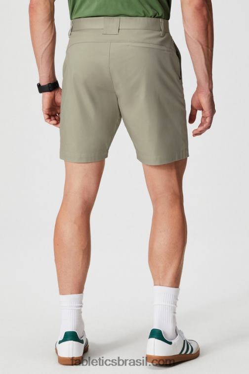 Fabletics taupe fresco 420HR3300 o short chino lateral alto homens