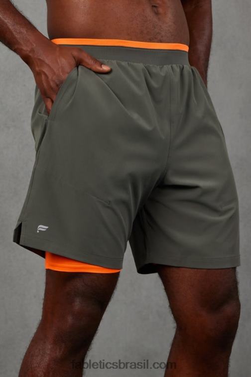 Fabletics tempestade de areia 420HR3137 o fundamental curto ii (alinhado) 135 homens