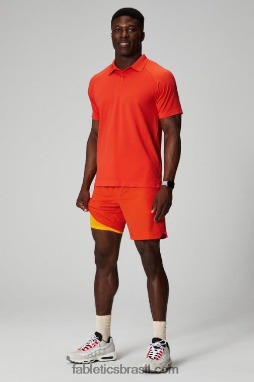 Fabletics tomate da herança 420HR3176 aquele curto (alinhado) 140 homens