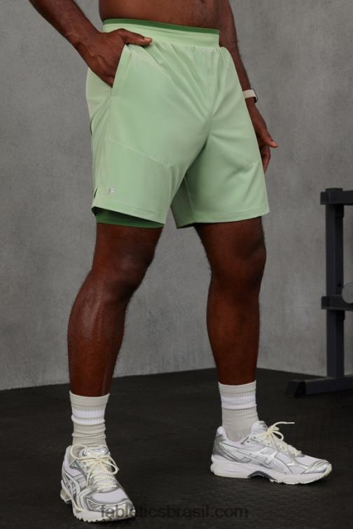 Fabletics tomilho 420HR3138 o fundamental curto ii (alinhado) 135 homens