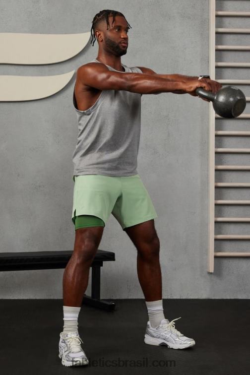 Fabletics tomilho 420HR3138 o fundamental curto ii (alinhado) 135 homens