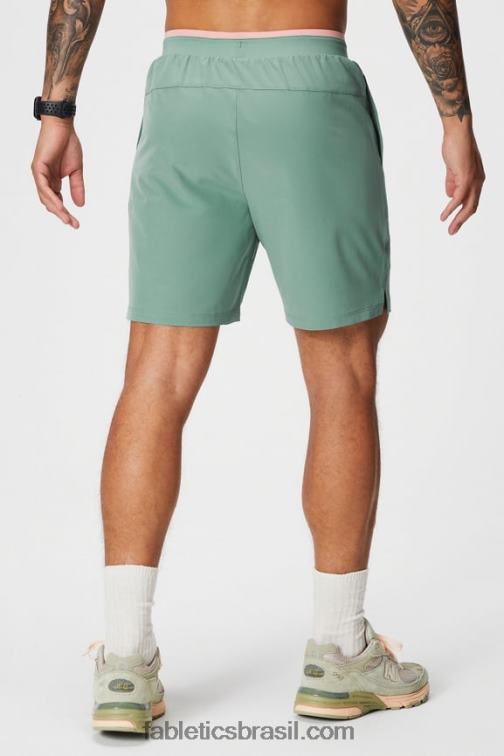 Fabletics tomilho cinza perfurado 420HR3203 o fundamental curto ii 146 homens