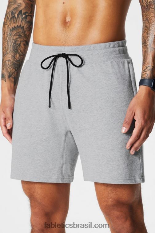 Fabletics urze cinza clássico 420HR3284 o short leve homens
