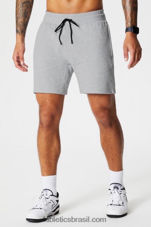 Fabletics urze cinza clássico 420HR3284 o short leve homens