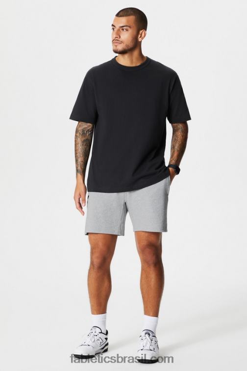 Fabletics urze cinza clássico 420HR3284 o short leve homens