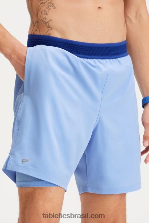 Fabletics vapor azul 420HR3322 o curto fundamental (alinhado) homens