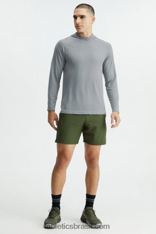 Fabletics verde oliva 420HR3346 o curto fundamental 166 homens