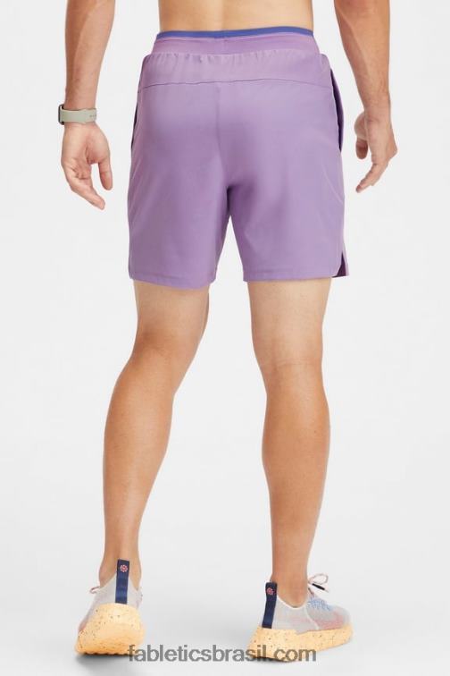 Fabletics vibração roxa perfurada 420HR3218 o curto fundamental ii 149 homens