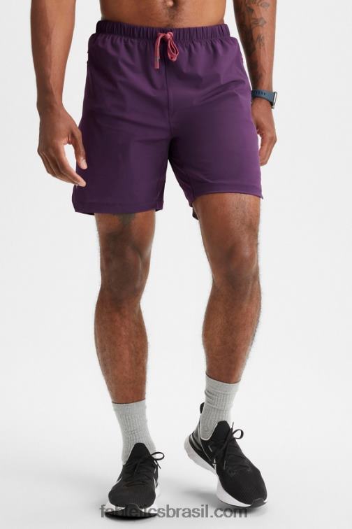 Fabletics vinho com canela 420HR3189 aquele curto (alinhado) 143 homens