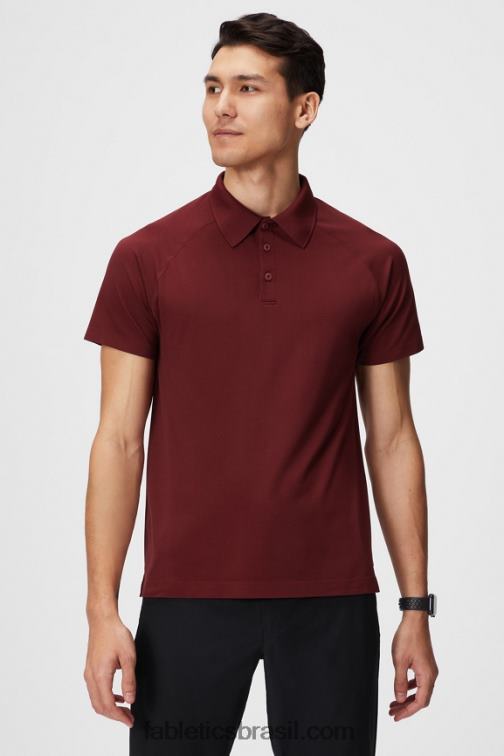 Fabletics adrenalina vermelha 420HR3410 o dia de treino polo 168 homens