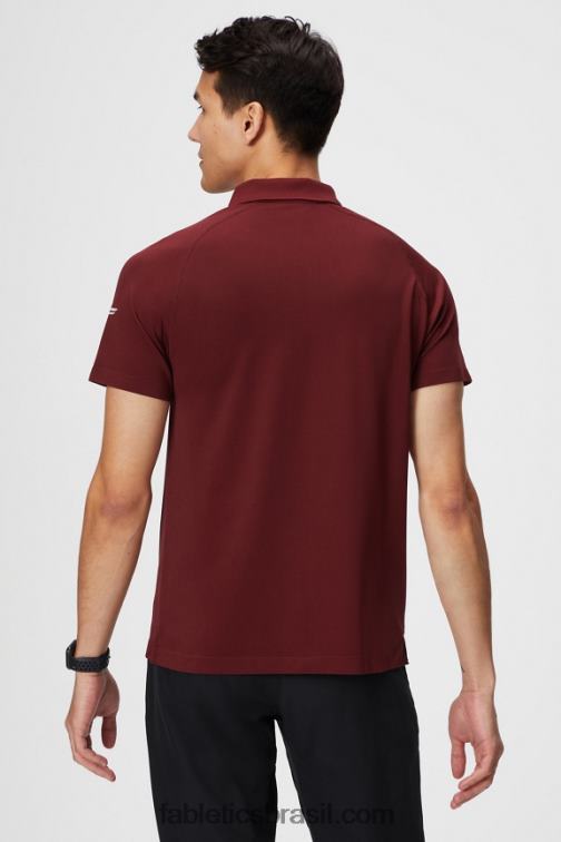Fabletics adrenalina vermelha 420HR3410 o dia de treino polo 168 homens