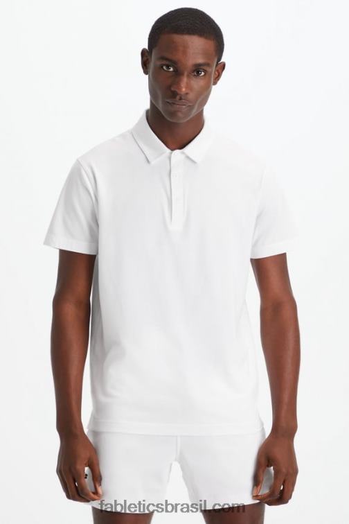 Fabletics branco 420HR3435 o polo 24-7 173 homens