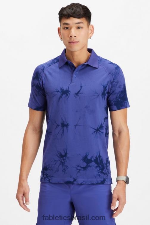 Fabletics corante azul índigo 420HR3419 o dia de treinamento polo 170 homens