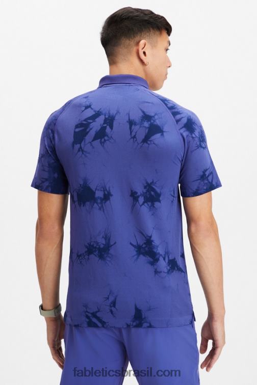 Fabletics corante azul índigo 420HR3419 o dia de treinamento polo 170 homens