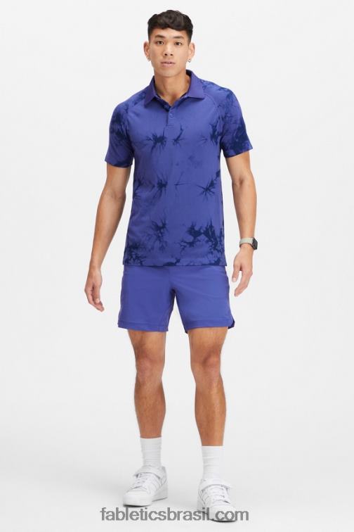 Fabletics corante azul índigo 420HR3419 o dia de treinamento polo 170 homens