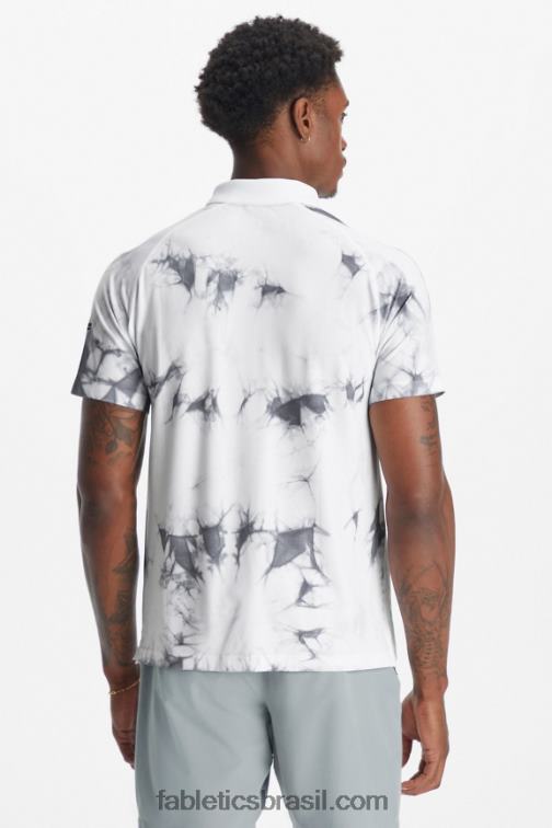 Fabletics corante branco clássico 420HR3457 o dia de treinamento polo 174 homens