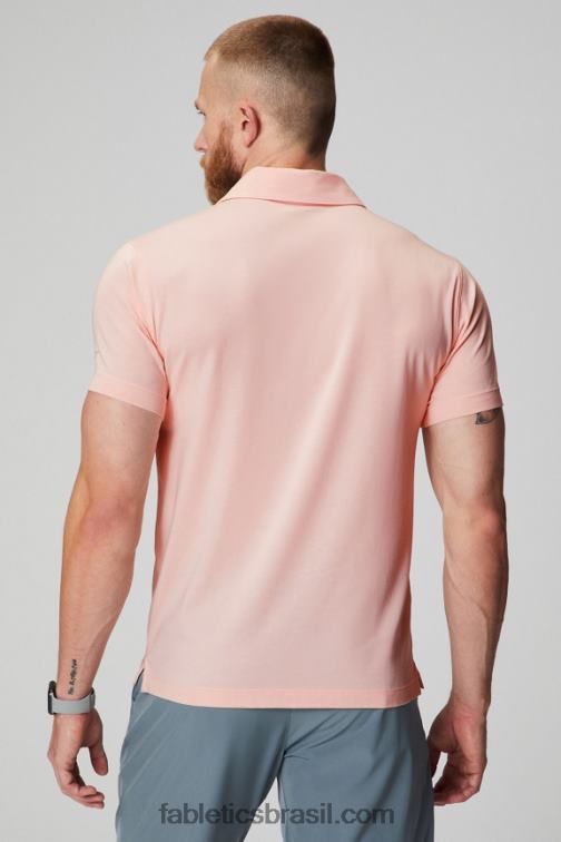 Fabletics creme de manteiga rosa 420HR3425 o polo 24-7 171 homens