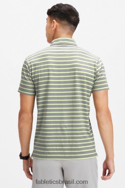 Fabletics faixa de sombra de limão desbotada 420HR3437 o polo 24-7 173 homens