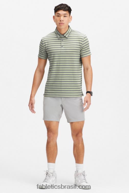 Fabletics faixa de sombra de limão desbotada 420HR3437 o polo 24-7 173 homens
