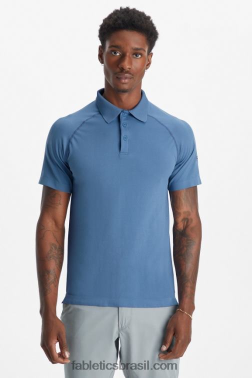 Fabletics horizonte azul 420HR3418 o dia de treino polo 169 homens