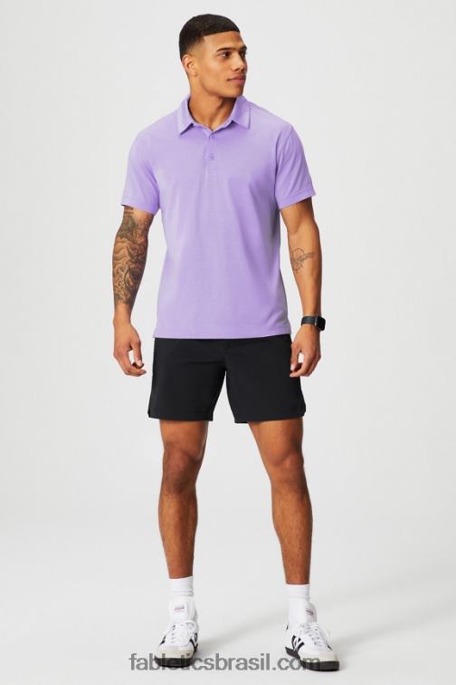 Fabletics lavanda icônica 420HR3431 o polo 24-7 172 homens