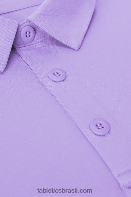 Fabletics lavanda icônica 420HR3431 o polo 24-7 172 homens