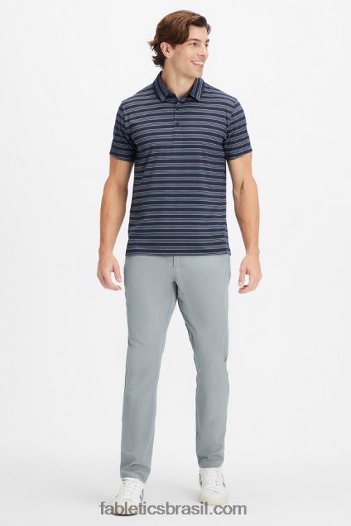 Fabletics listra secreta azul marinho clássico 420HR3433 o polo 24-7 172 homens