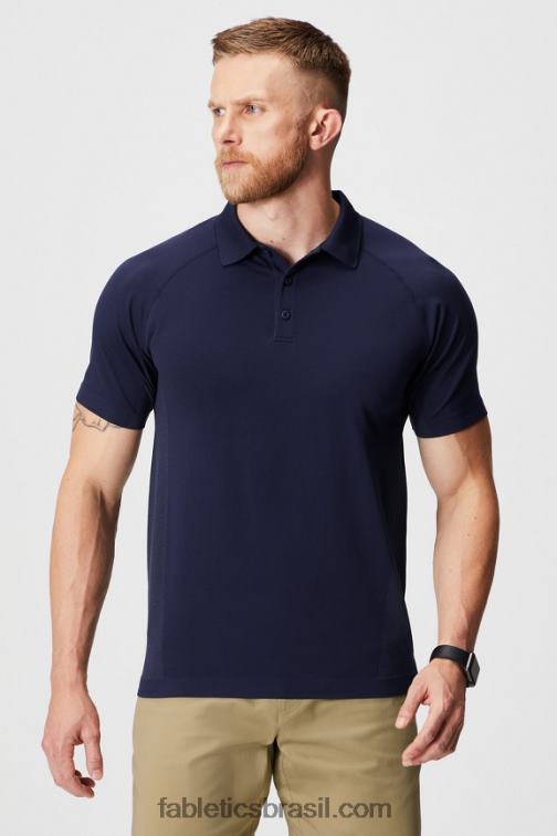 Fabletics marinha profunda 420HR3408 o dia de treinamento polo 167 homens