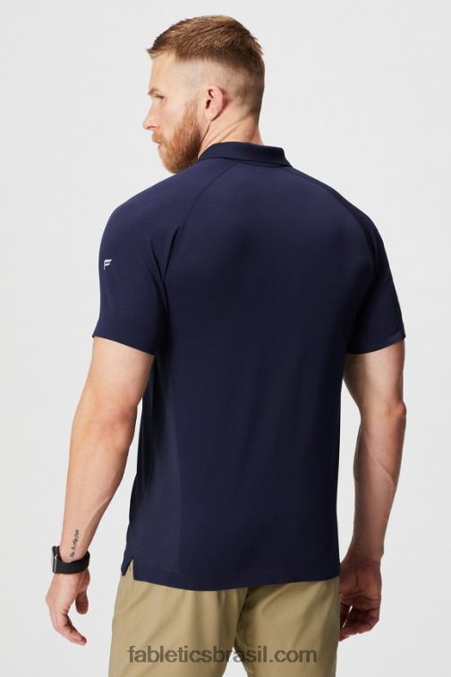 Fabletics marinha profunda 420HR3408 o dia de treinamento polo 167 homens