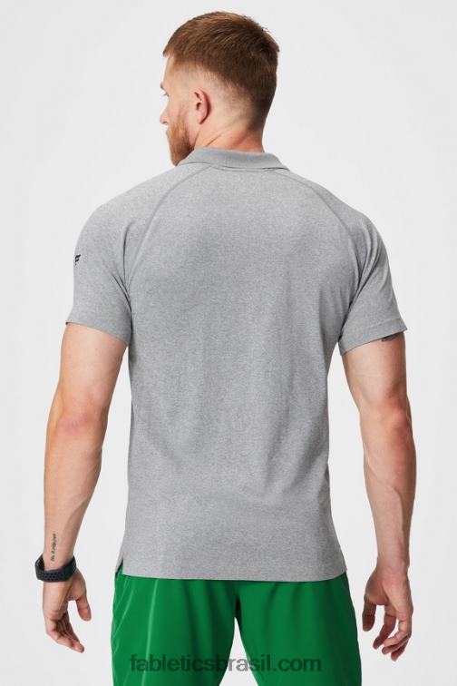 Fabletics meio cinza htr 420HR3413 o dia de treino polo 168 homens