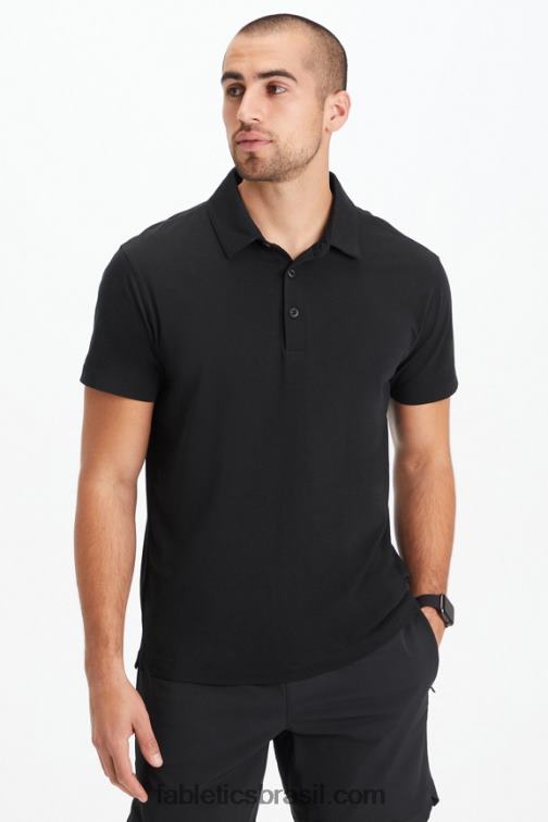 Fabletics preto 420HR3434 o polo 24-7 173 homens