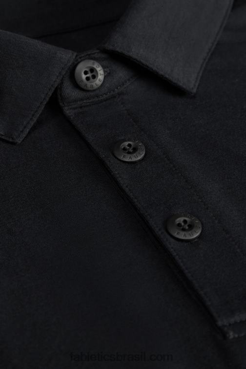 Fabletics preto 420HR3434 o polo 24-7 173 homens