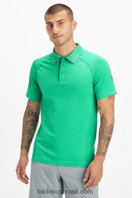 Fabletics verde essencial 420HR3417 o dia de treino polo 169 homens