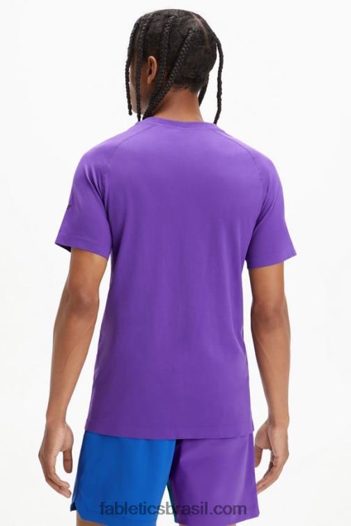 Fabletics ameixa real 420HR3490 o tee do dia de treinamento 180 homens