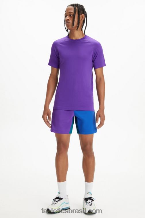 Fabletics ameixa real 420HR3490 o tee do dia de treinamento 180 homens