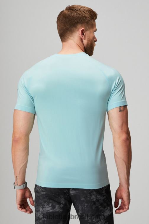 Fabletics azul nórdico 420HR3466 o tee do dia de treinamento 175 homens