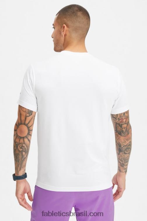 Fabletics branco 420HR3518 o tee 24-7 184 homens