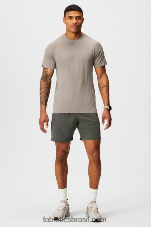 Fabletics caqui brutalista 420HR3548 o tee do dia de treinamento 186 homens
