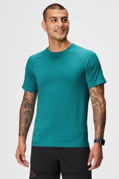 Fabletics cerceta escura 420HR3472 o tee do dia de treinamento 177 homens