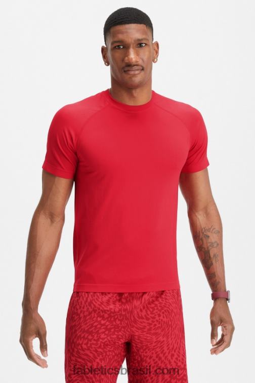 Fabletics cereja clássica 420HR3470 o tee do dia de treinamento 176 homens