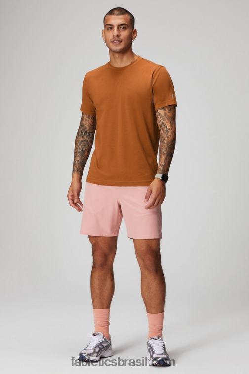 Fabletics ferrugem vintage 420HR3512 o tee 24-7 183 homens