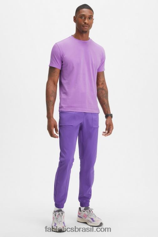 Fabletics fumaça lilás 420HR3517 o tee 24-7 184 homens
