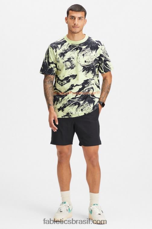 Fabletics granulação esportiva luminosa 420HR3529 a camiseta r&r homens