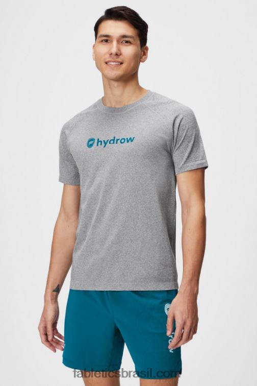 Fabletics hidrow cinza médio htr 420HR3469 o tee do dia de treinamento 176 homens